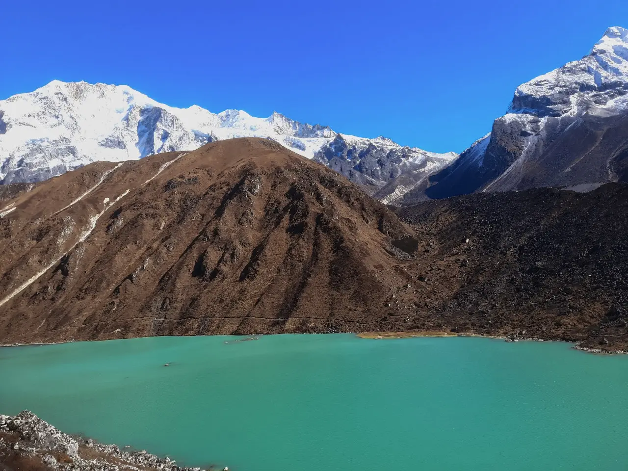 Larkya Pass on the Manaslu Circuit trek